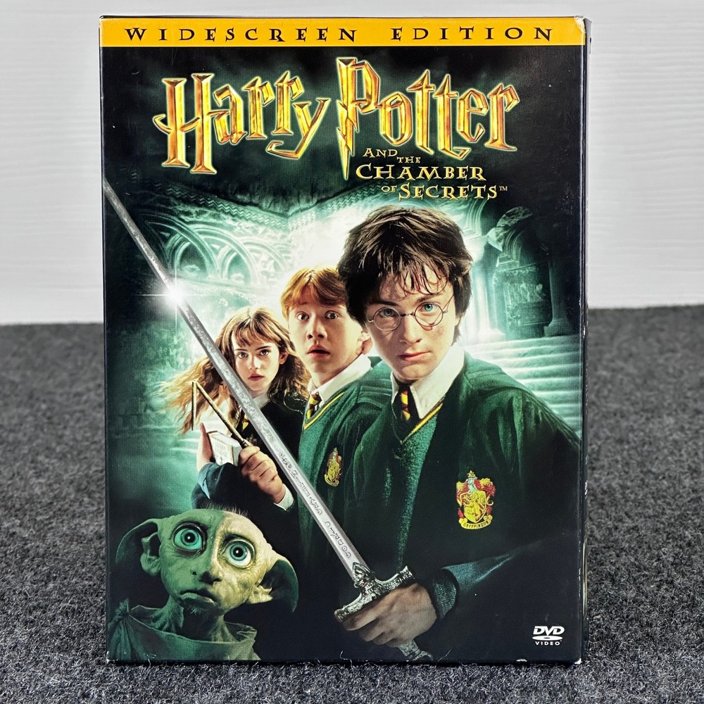 Harry Potter‎ and the Chamber of Secrets DVD 2-Disc Widescreen Edition 2003 PG
